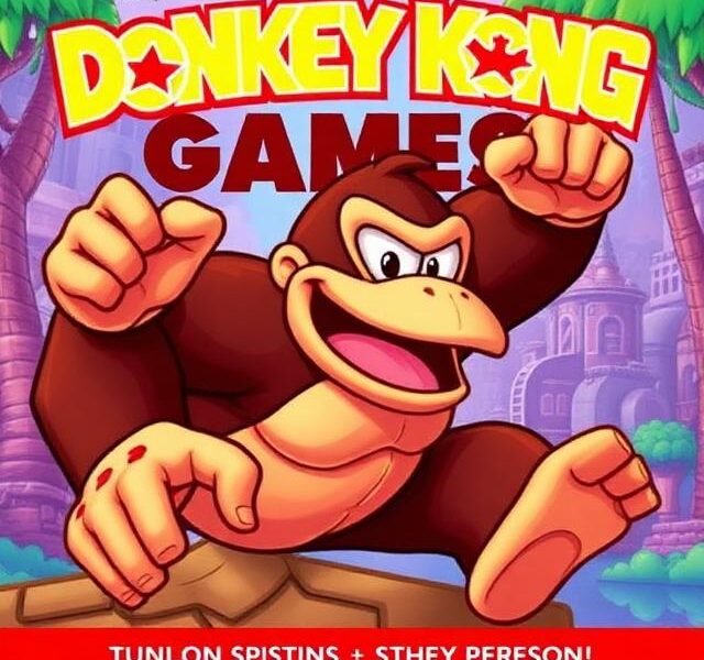 donkey kong games