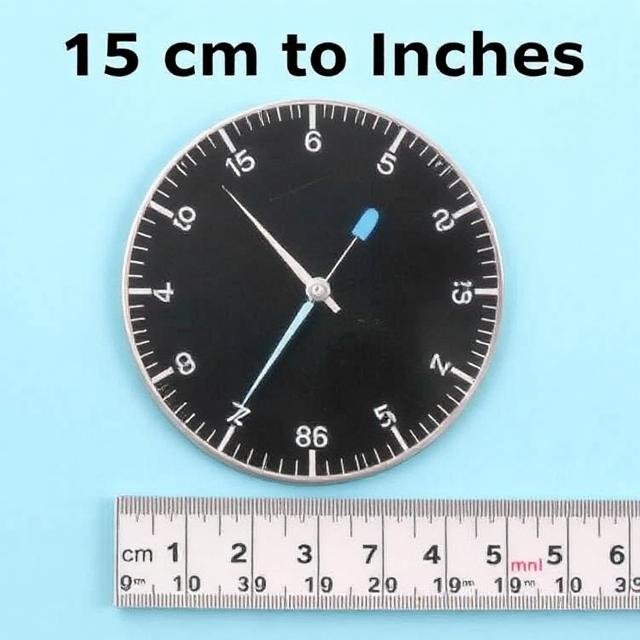 15 cm to inches