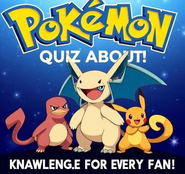 quiz about pokemon
