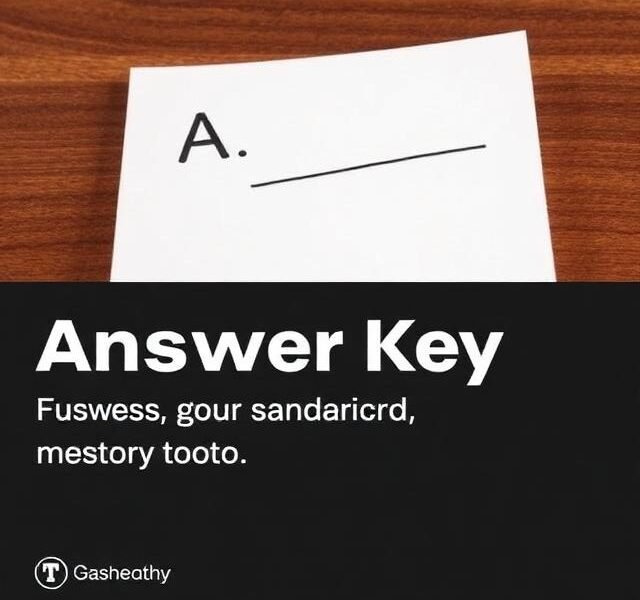 answer key
