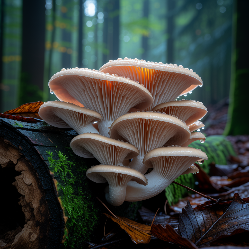 p ostreatus oyster mushroom